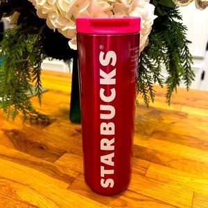 Starbucks Red Metal Tumbler Holiday (2023)